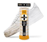 SneakERASERS Lot de 10 nettoyants instantanés pour Semelles et Baskets | Nettoyant pour Baskets avec Technologie innovante Double Couche | Éponge nettoyante avec Micro Particules puissantes