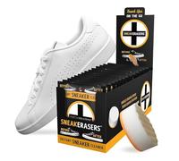SneakERASERS - Lot de 14 éponges de Nettoyage instantanées pour Chaussures Blanches, Chaussures de Tennis, pré-humidifiées, parfaites pour Les Semelles Lisses et Les Semelles intermédiaires