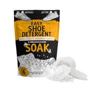 SneakERASERS Nettoyant de Nuit pour Chaussures et Baskets, détergent sans Gommage pour Chaussures de Sport, et Plus Encore. Pas de tracas, Blanc