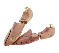 Sneakerprofi Embauchoirs en bois de cèdre véritable, pour hommes et femmes, avec double ressort, ajustement optimal et ventilation, 1 paire, Cèdre naturel, 42-43