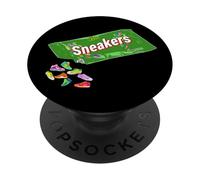 Sneakers are My Sweet Tooth Sneaker Vert Bonbon PopSockets PopGrip Adhésif