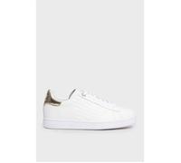 Sneakers basses cuir - Ea7 - Homme - Blanc - Lacets - Plat 40