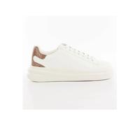 Guess Baskets ELBINA basses en cuir Femme 38 Blanc