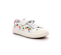Sneakers basses kickgoldi blanc cerise 30