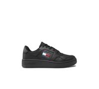 Tommy Jeans Women TJW RETRO BASKET ESS, Triple Black, 36 EU
