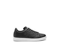 Sneakers basses tige cuir - Ea7 - Homme - Noir - Plat - Lacets 39 1/3