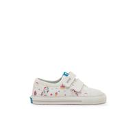 Sneakers Bébé Filles Synthétique Fermeture Adhésive Barefoot White 22
