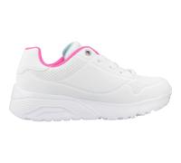 Skechers Baskets Street Girls en synthétique blanches, garniture néon multi