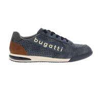 Sneakers - BUGATTI - Cuir - Bleu marine - Tige basse - Lacets élastiqués 44
