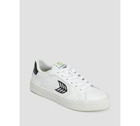 Sneakers Cariuma Salvas White Leather Black Logo Unisex 411301w21-white-black