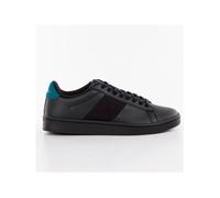 Sneakers classique doux tricolore Le Coq Sportif - Noir - Mixte - Lacets - Plat - Cuir 45