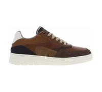 Sneakers cuir Bullboxer marron - Femme/Homme - Lacets - Talon semi-compensé 4cm 44