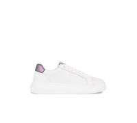Sneakers cuir irisées logo embossé - Calvin klein - Femme 41