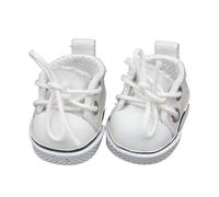Sneakers de poupées mini chaussures en toile pour poupées à lacets 17 cm chaussures de conception réaliste collection chaussures de chaussures parfaites accessoire armoire excellente idée cadeau