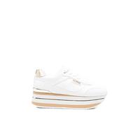 Guess Baskets basses femmes HANSIN4 Blanc platine Taille 35 EU
