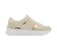 GUESS Baskets basses 'VINSA5' beige / crème / or, Taille 39