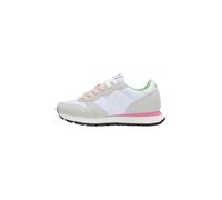 SUN68 Femmes Chaussures Ally Solid Nylon Code Z36201-01 Blanc, Blanc gris rose, 36 EU