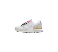 Sun 68 Sneakers femme Z36214 STARGIRL GLITTER 591 01 Blanc