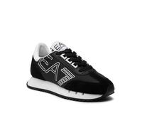 Sneakers EA7 Emporio Armani Snk Nylon+Cow Suede+ - black/white - 43