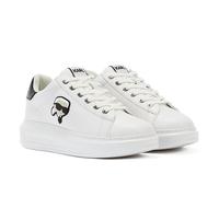 Karl Lagerfeld Baskets Kapri Karl NFT Lo Lace Cuir Femme Blanc Taille 36