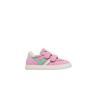 Sneakers En Cuir Et Tissu Kevis 2 Vl. Blanc-rose- 29