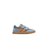 Sneakers En Cuir Et Tissu Kevis 2 Vl. Céleste- 26