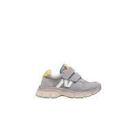 Naturino Sneakers en Cuir et Tissu, Gris- 30