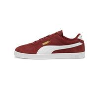 Sneakers en daim PUMA Club II, Chaussures, Intense Rouge/Blanc/Doré, 40 40