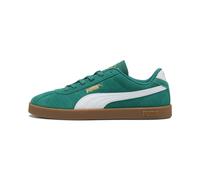 Sneakers en daim PUMA Club II, Chaussures, Wild Vert/Blanc/Doré, 40.5 40.5