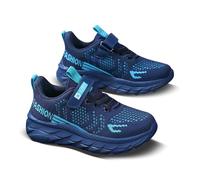 Sneakers Enfant, Chaussures de Sport Garçon Respirantes Maille Légeres Entraînement Tennis Course Jeux Actifs Enfants Athlétiques Sneakers Sport Running Walkingshoes