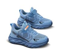 Sneakers Enfant, Chaussures de Sport Garçon Respirantes Maille Légeres Entraînement Tennis Course Jeux Actifs Enfants Athlétiques Sneakers Sport Running Walkingshoes
