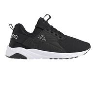 Sneakers enfant KAPPA San Puerto - Noir, blanc - Fermeture lacet - Maintien latéral 35