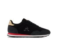 Sneakers enfant Le Coq Sportif Astra Twill - Noir - Black/charcoal - Lacets - Plat 39