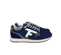 Sneakers - FAGUO - Elm - Polyester recyclé - Suède - Bleu et kaki 40