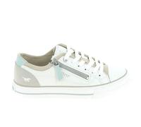 MUSTANG Baskets Basses à Lacets pour Femme, Blanc., 40 EU