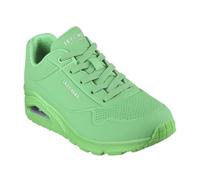 SNEAKERS FEMME - SKECHERS - UNO - STAND ON AIR - Vert - Synthétique - Lacets 37