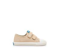 Sneakers Filles Synthétique Fermeture Adhésive Barefoot Beige 25
