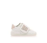 Sneakers filles synthétique fermeture adhésive barefoot blanc ? rose clair 21
