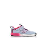 Sneakers filles textile lacets- fermeture adhésive barefoot violet pastel 27