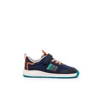 Sneakers Garçon Textile Lacets- Fermeture Adhésive Barefoot Bleu Foncé?turquoise 33