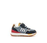 Sneakers Garçon Textile Lacets- Fermeture Adhésive Bleu ? Bleu Clair 30