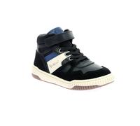 Sneakers hautes enfant kick92 noir bleu 27