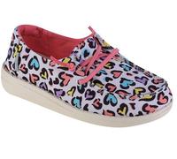 Sneakers - HEY DUDE - Wendy Youth - Blanc - Tige textile - Fermeture lacets 30