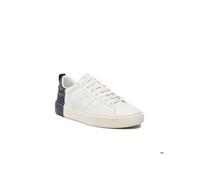 GUESS Homme New Vice Sneaker, White Blue, 42 EU