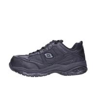 Sneakers Homme - SKECHERS - 77013EC - Fermeture Lacets - Dessus Textile - Noir 44