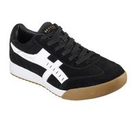 Sneakers Homme - SKECHERS - ZINGER-MANCHEGO BKW - Noir - Cuir - Lacets 41