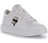 Sneakers Karl Lagerfeld Kapri Lo Mid Cut Bas Pour Hommes Noir Blanc US 7-13