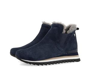 Sneakers marino con cuña para mujer ECKERO