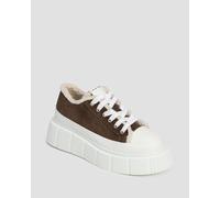 Sneakers Marron Pour Femmes Inuikii Matilda Curly 10010010381152-dark-brown