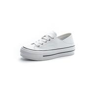 Sneakers Noirs Femme Cuir Léger Deux Pièces Casual Petite Plateforme Augmentation de la Taille Chaussures de Marche Maison Voyage Rencontres Course Entraînement